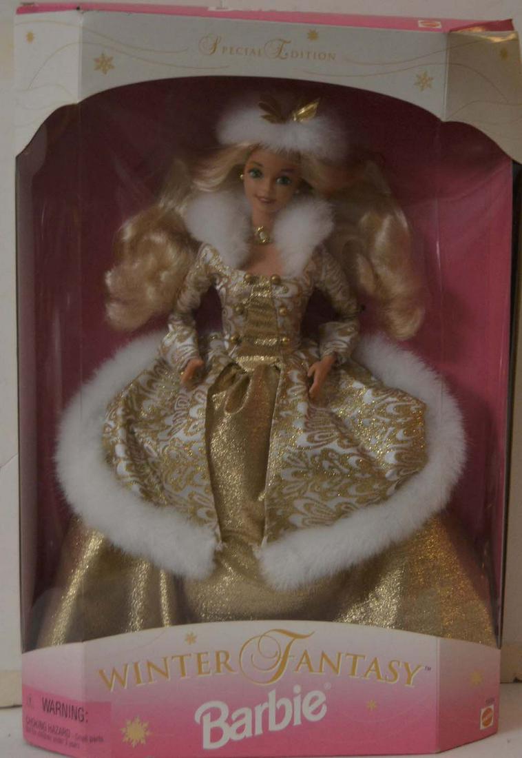 Winter fantasy barbie outlet 2003 value