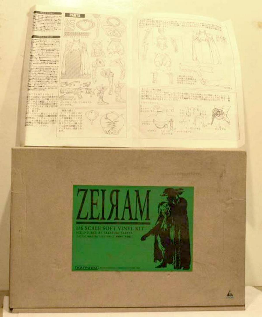 KAIYODO "ZEiRAM" 1/6 SCALE VINYL MODEL KIT: KAIYODO "ZEiRAM" 1/6 SCALE VINYL MODEL KIT.COMES COMPLETE AND INTACT WITH INSTRUCTIONS