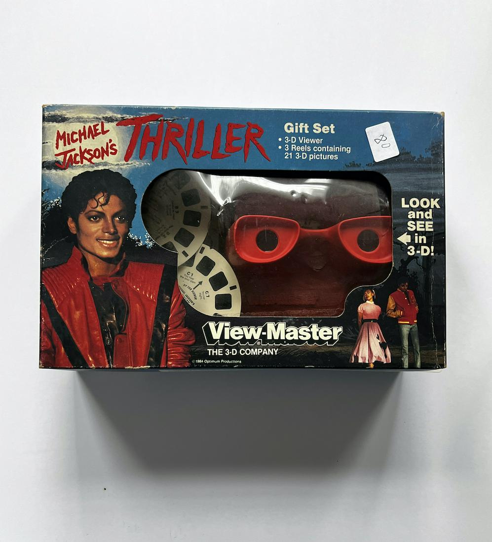 Classic Michael Jackson "Thriller" View-Master: Classic Michael Jackson "Thriller" View-Master, good condition (box (#5)