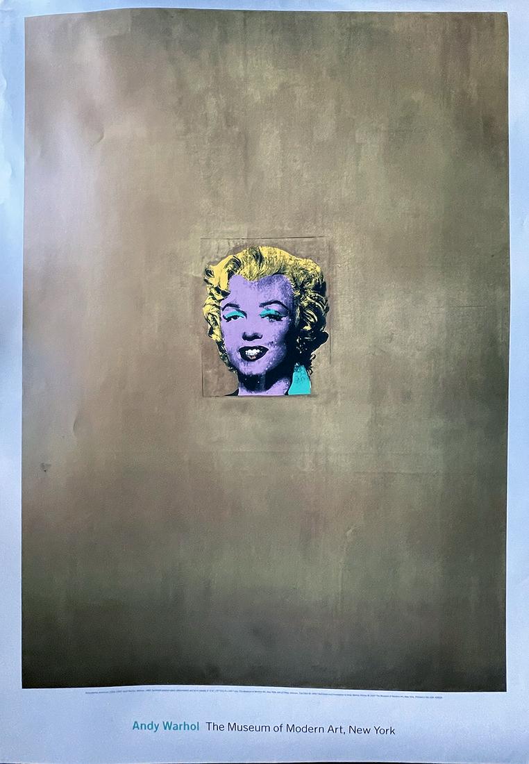 Andy Warhol Gold Marilyn Monroe Auction