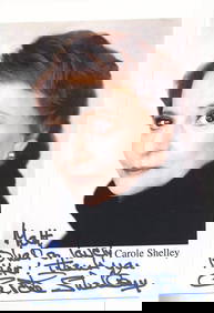 German Actress Nastassja Kinski Nude Photo Signed