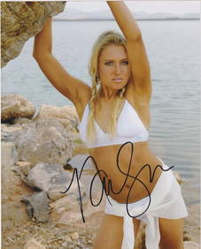 Porn Legend Marilyn Chambers Color Photo Signed