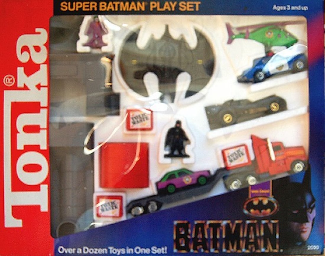 BATMAN TONKA GIFT SET MIB: BAT MAN TONKA GIFT SET MIB