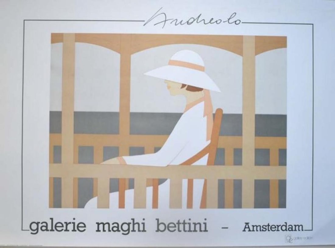 ALDO ANDREOLO, SOLITUDE: ALDO ANDREOLO, SOLITUDE, GALERIE MAGHI BETTINI- AMSTERDAM, MEASURES AT 24 1/2 X 36