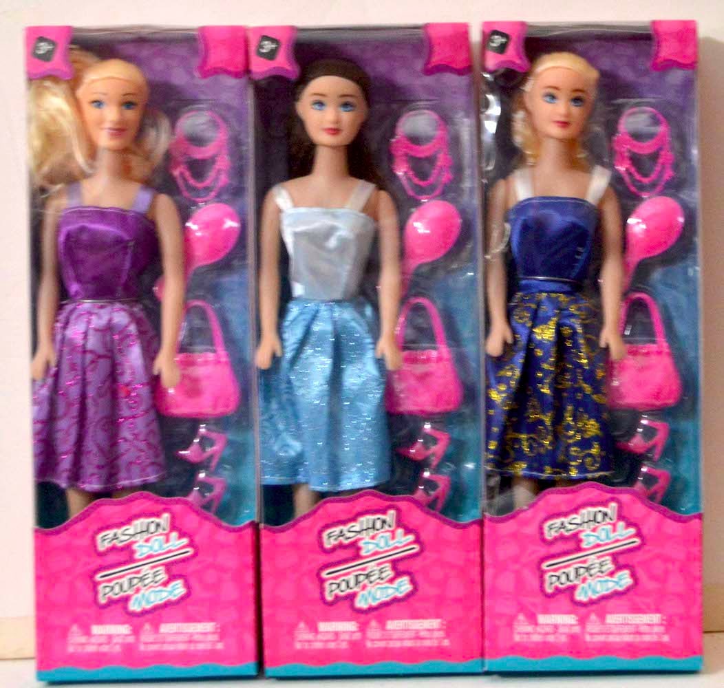 SET OF 3 "BARBIE FASHION DOLLS": SET OF 3 "BARBIE FASHION DOLLS". NEW. MINT IN A BOX (4A)