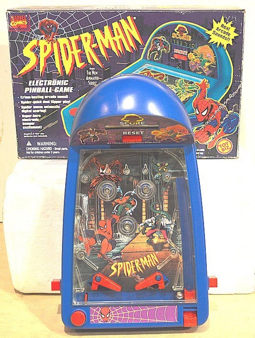 Spiderman 2024 pinball toy