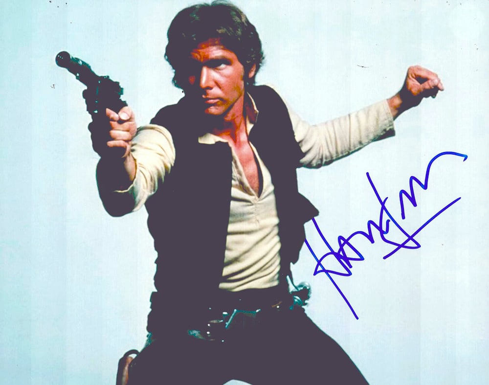 Harrison Ford - 8 x 10 Signed Photo w/COA: Harrison Ford - 8 x 10 Signed Photo w/COA. A signed photograph of Harrison Ford. Signed by him. Very good condition