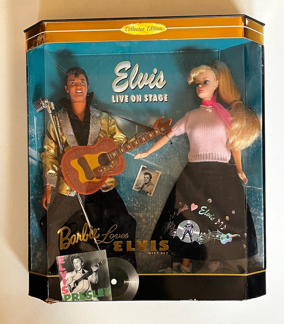 Barbie "Elvis Live On Stage" Doll: Barbie "Elvis Live On Stage" Doll. New. Complete and intact.