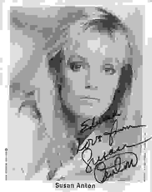 Susan Anton- 8 x 10 Signed Photograph w/COA