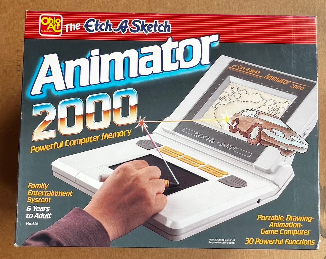 Ohio Art the Etch A Sketch Animator 2000 Portable Drawing Computer: Ohio Art the Etch A Sketch Animator 2000 Portable Drawing Computer. Complete and intact. New and sealed