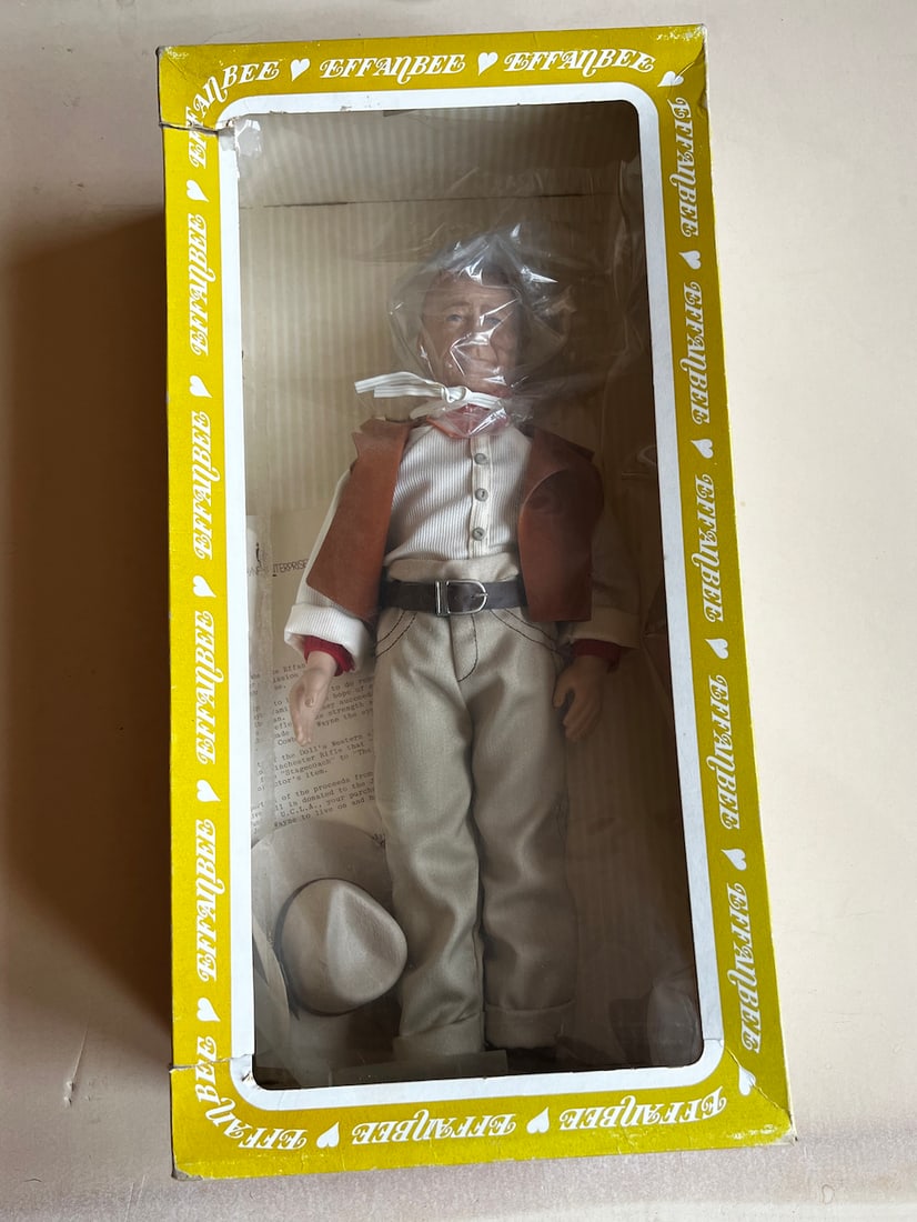 Effanbee John Wayne Doll (Legend Series): Effanbee John Wayne Doll (Legend Series). Complete and intact. New and unused