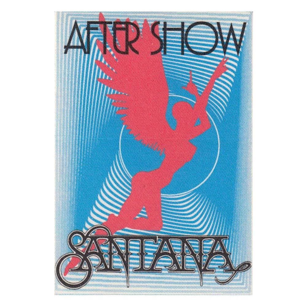 Santana - 1991 Backstage Pass: SANTANA (Latin Music and Rock Band) Authentic 1991 Santana unused After Show Backstage Pass. Manufactured by OTTO. Venue: Greek Theatre, Los Angeles, California. Dated: June 22, 1991. Includes COA. Di