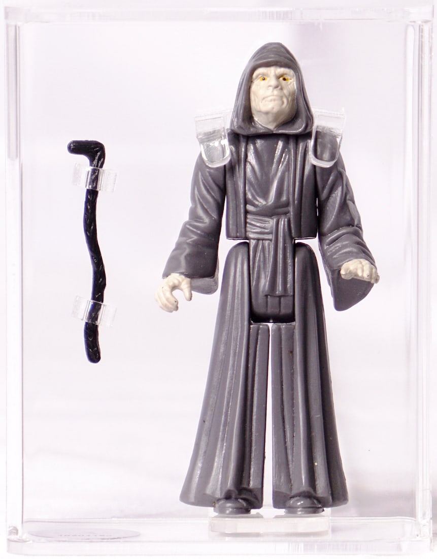Kenner Star Wars Loose Action Figure - The Emperor: Kenner Star Wars Loose Action Figure - The Emperor, CAS 80 Grade, Cert #10201152. Very good condition