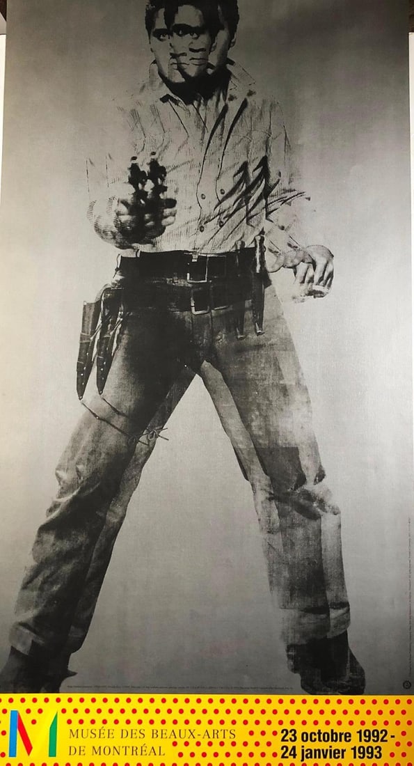 ANDY WARHOL "ELVIS PRESLEY": ANDY WARHOL "ELVIS PRESLEY" MUSEE DES BEAUX-ARTS DE MONTREAL 23 OCTOBRE 199224 JANVIER 1993PUBLISHED BY TE MEUES CO., NEW YORK -PRINTED IN GERMANY
