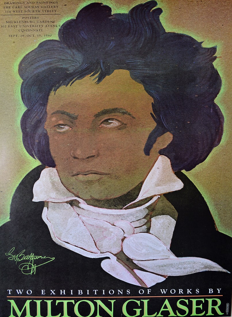 Milton Glaser - "Exhibition Poster Show": Milton Glaser - "Exhibition Poster Show", 24 x 36