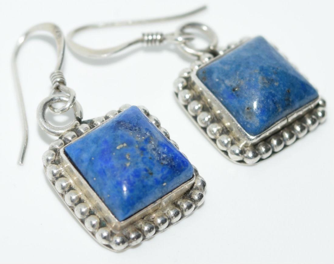 Sterling Silver Lapis Lazuli Earrings (1 of 2)