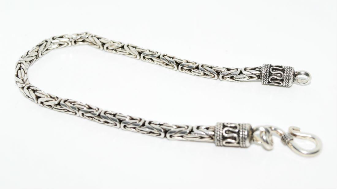 Sterling Silver Byzantine Bracelet (1 of 4)