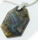 Sterling Silver Heptagon Labradorite Pendant Necklace - 3
