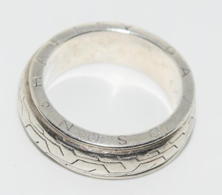 Harley davidson shop spinner ring
