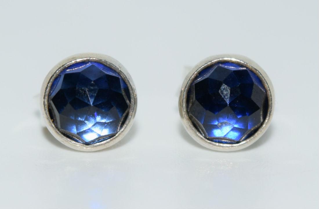 ALE Sterling Blue Crystal Stud Earrings (1 of 2)