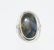 Large Oval Labradorite Sterling Ring