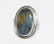 Large Oval Labradorite Sterling Ring - 2