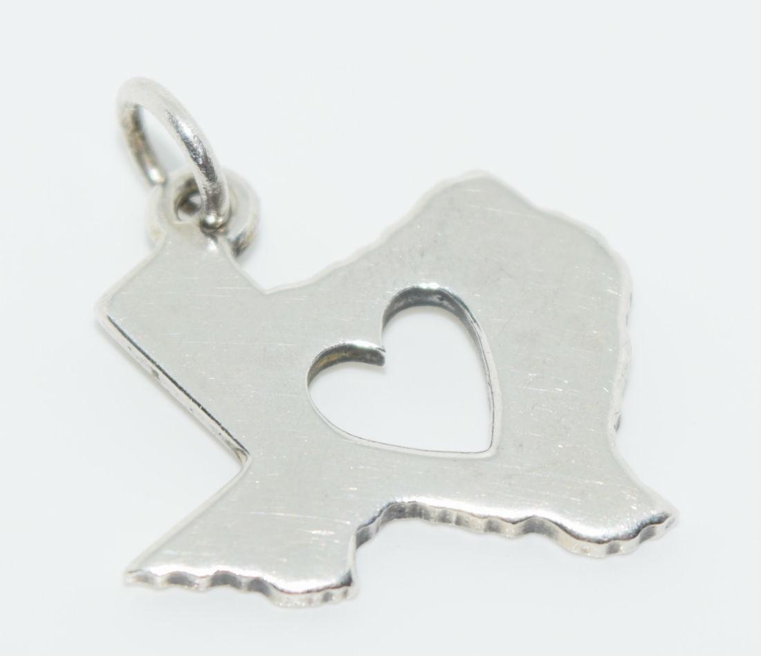 James Avery Sterling Silver Texas Charm or Pendant (1 of 3)