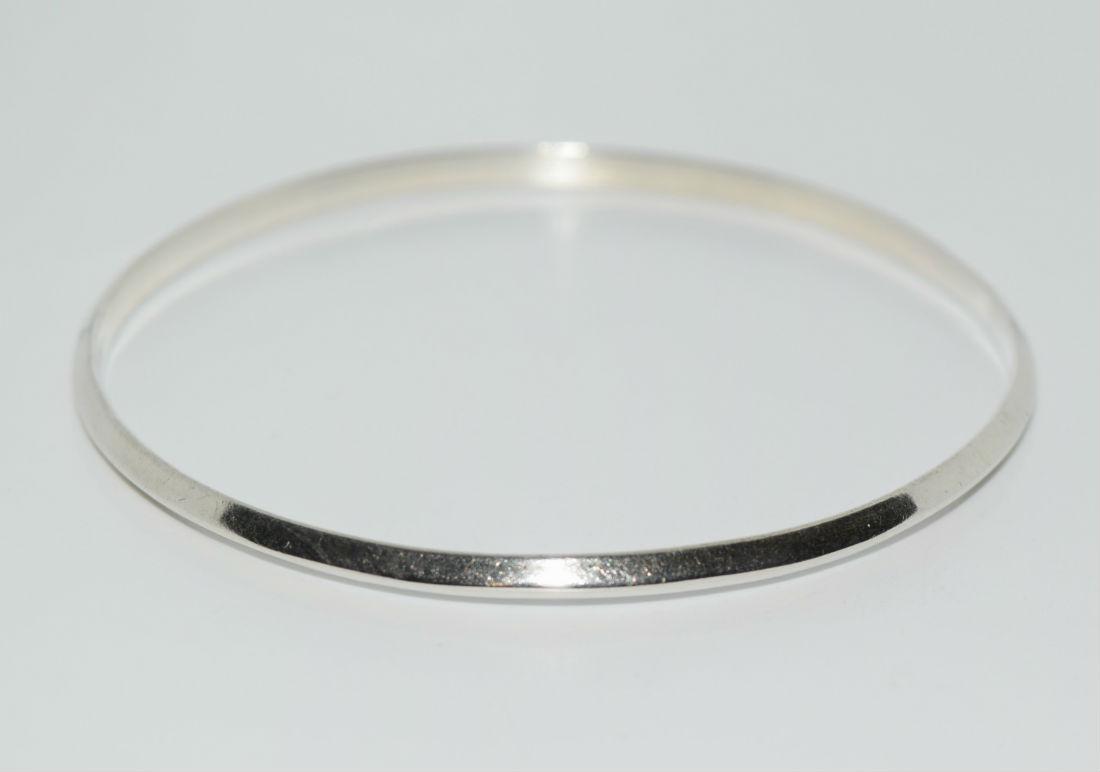Taxco Mexico Sterling Silver Bangle Bracelet (1 of 3)