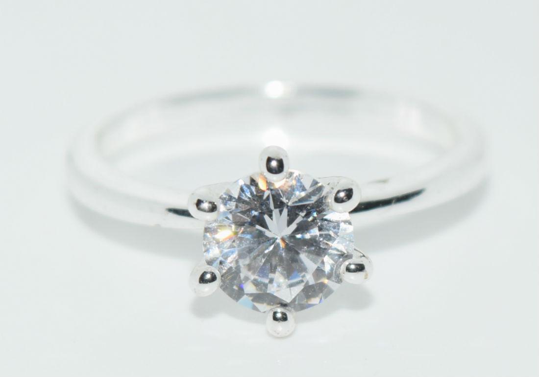 Sterling Silver Size 7.5 Classic Look Ring (1 of 3)