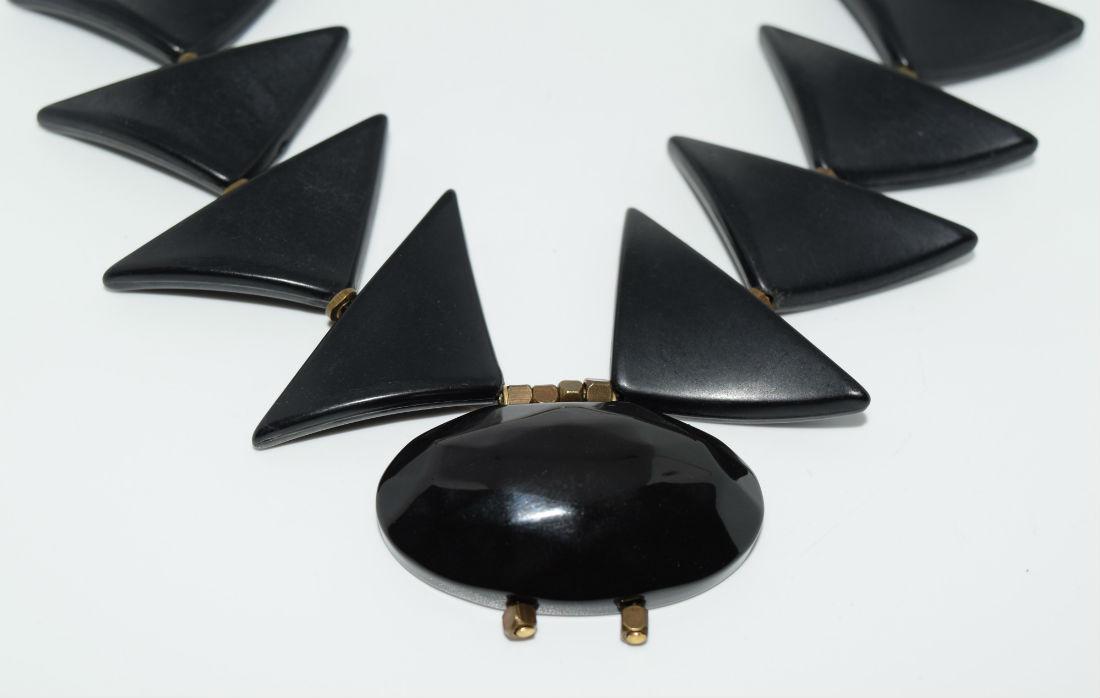 Designer David Aubrey bead necklace (1 of 4)