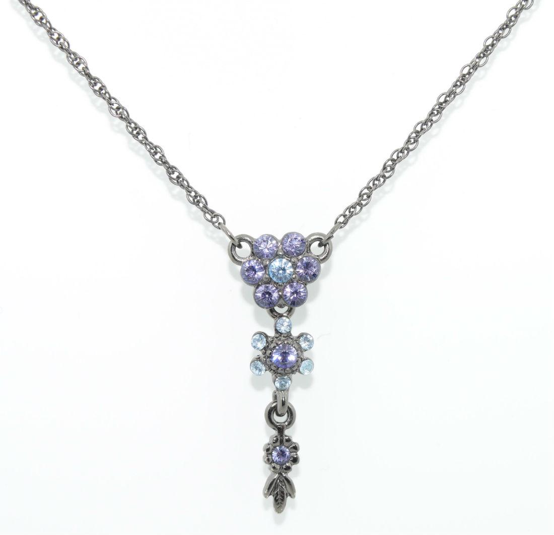 1928 rhinestone flower necklace (1 of 2)