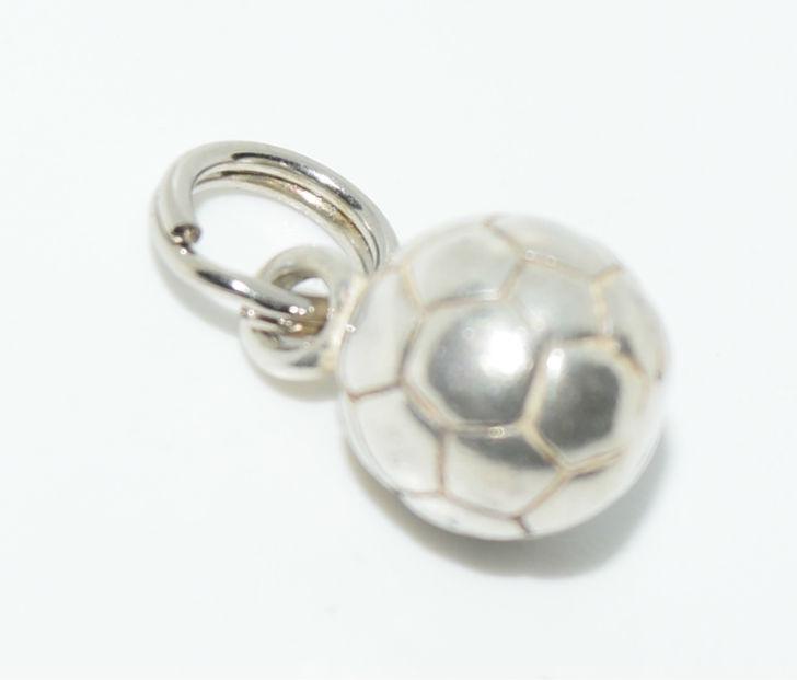 Sterling Silver Soccer Ball Charm (1 of 2)