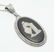 VTG Silver Wedge Wood Cameo Necklace - 4