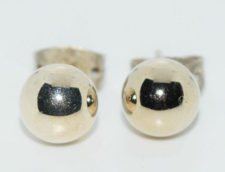 Sterling Silver 7mm Ball Post Earrings (1 of 2)
