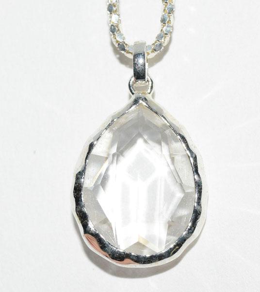 Sterling Silver Teardrop Necklace (1 of 5)