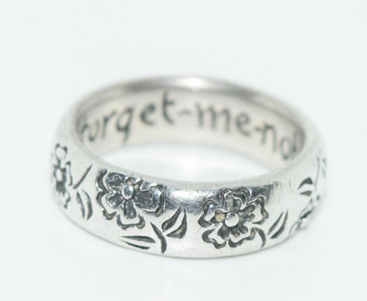 VTG Sterling Silver Flower Ring (1 of 4)