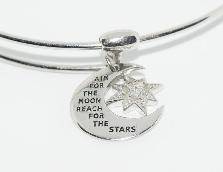 Sterling Silver Quote Charm Bracelet (1 of 3)