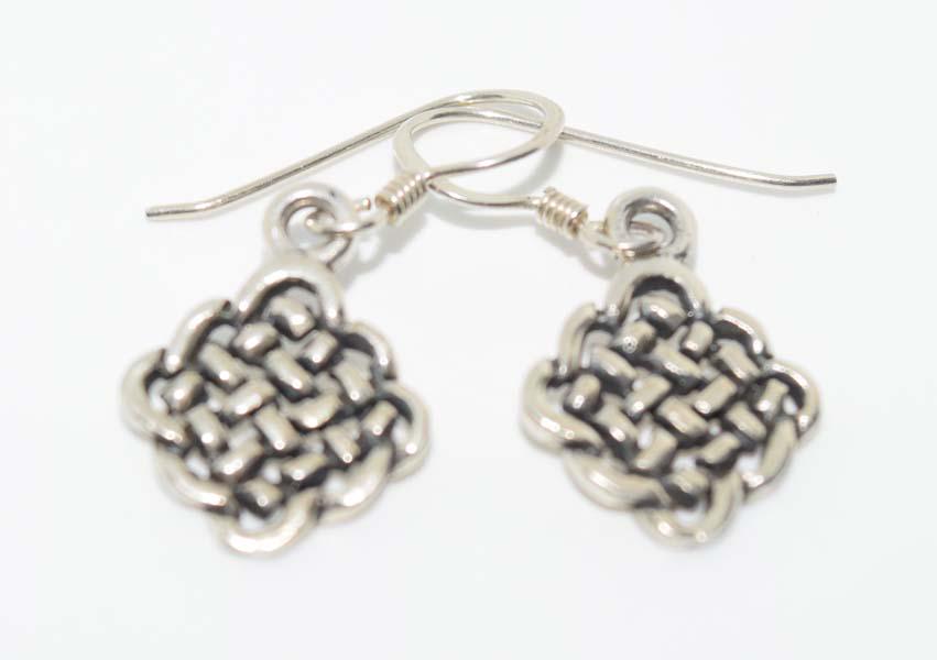 Sterling Silver Celtic Knot Earrings (1 of 2)