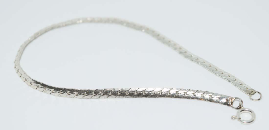 Sterling Silver Curb Bracelet (1 of 2)