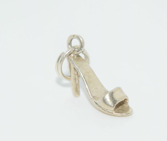 Sterling Silver High Heel Shoe Charm (1 of 4)