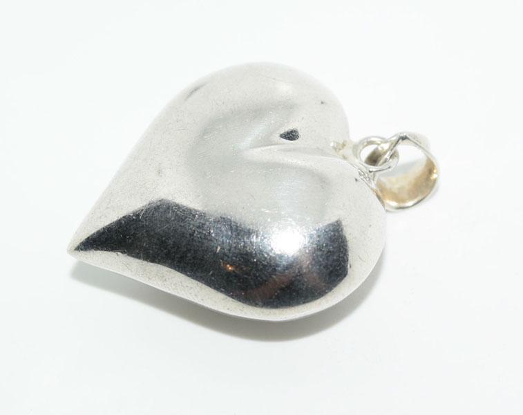 Sterling Silver Bubble Heart Pendant (1 of 3)