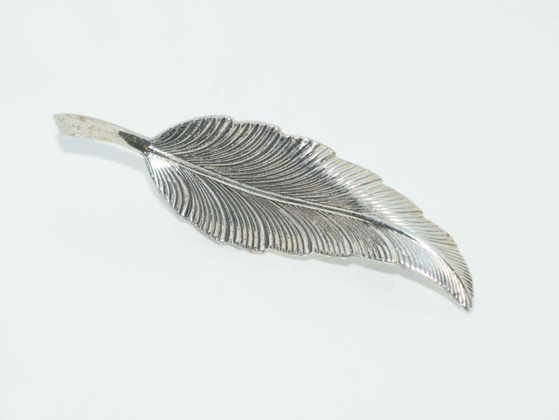 Vintage Beau Sterling Leaf Brooch (1 of 5)