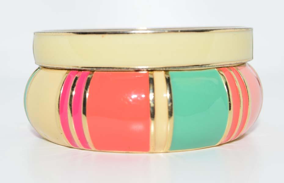 Set of 2 Enamel Fashion Bracelets (1 of 4)