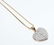 Gold Over Sterling Silver Diamond Heart Necklace