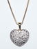 Gold Over Sterling Silver Diamond Heart Necklace - 2