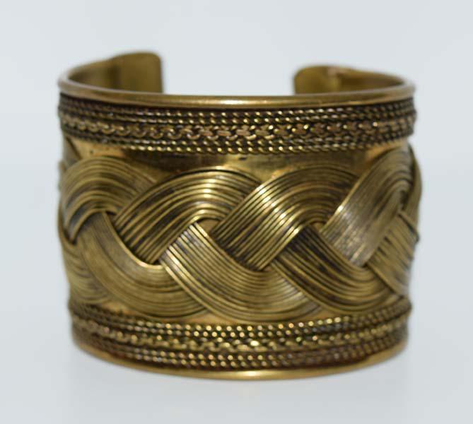 Wide Fashion Cuff Bracelet (1 of 4)