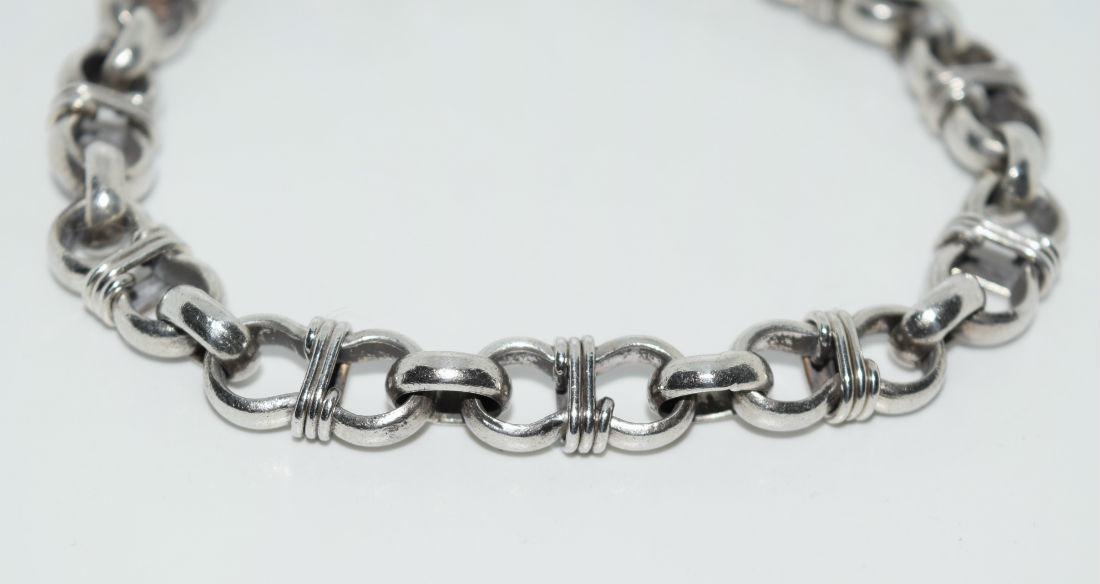 Sterling Silver Chunky Chain Link Bracelet (1 of 4)