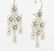 Tested Sterling Tibetan Chandelier Earrings - 3