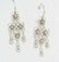 Tested Sterling Tibetan Chandelier Earrings - 4