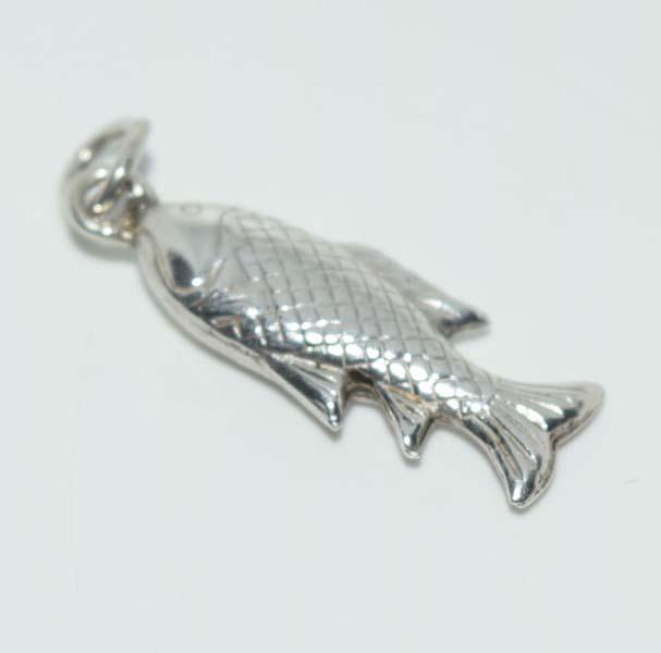 Tested Sterling Fish Charm (1 of 2)